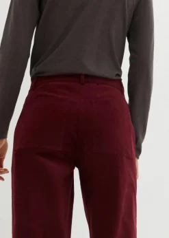 Cordhose aus Bio-Baumwolle mit Stretch Damen Nachhaltigere Materialien|Hosen