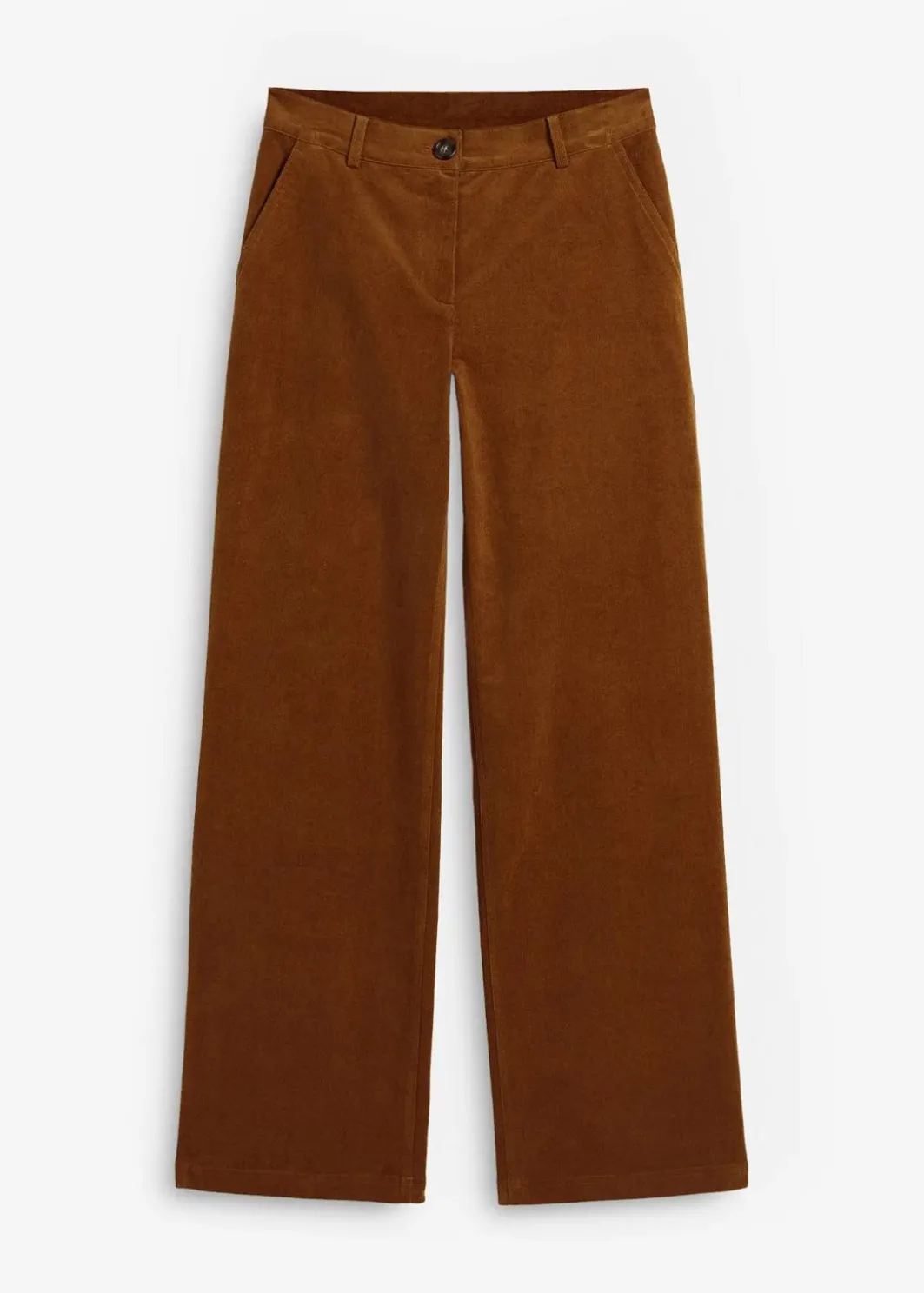 Damen bonprix Nachhaltigere Materialien|Hosen|Cordhose aus Bio-Baumwolle mit Stretch