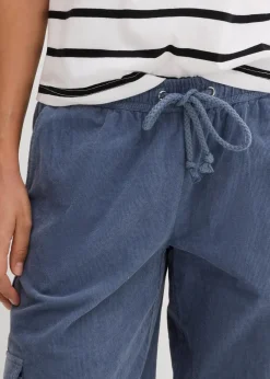 Damen bonprix Bekleidung·Kleider|Hosen|Cordhose im Barrel-Shape