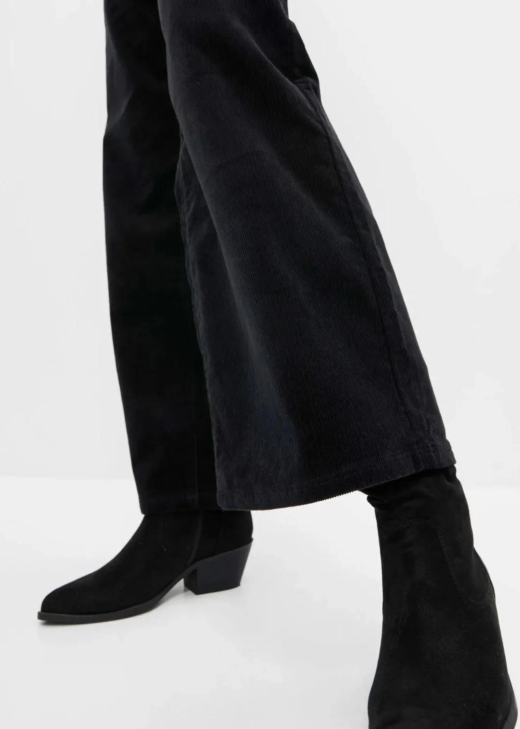 Damen bonprix Hosen|Bekleidung·Kleider|Cordhose im Marlene-Stil