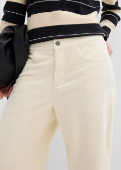 Outlet Cordhose in Barellform Damen Bekleidung·Kleider|Hosen