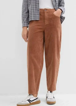 Damen bonprix Hosen|Bekleidung·Kleider|Cordhose in Barellform