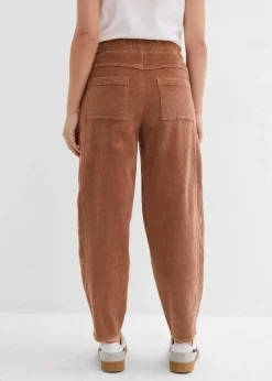 Damen bonprix Hosen|Bekleidung·Kleider|Cordhose in Barellform