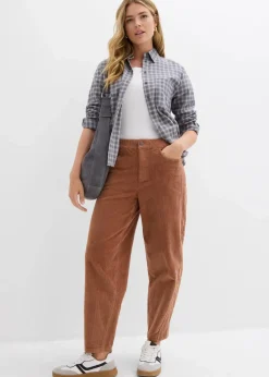 Damen bonprix Hosen|Bekleidung·Kleider|Cordhose in Barellform