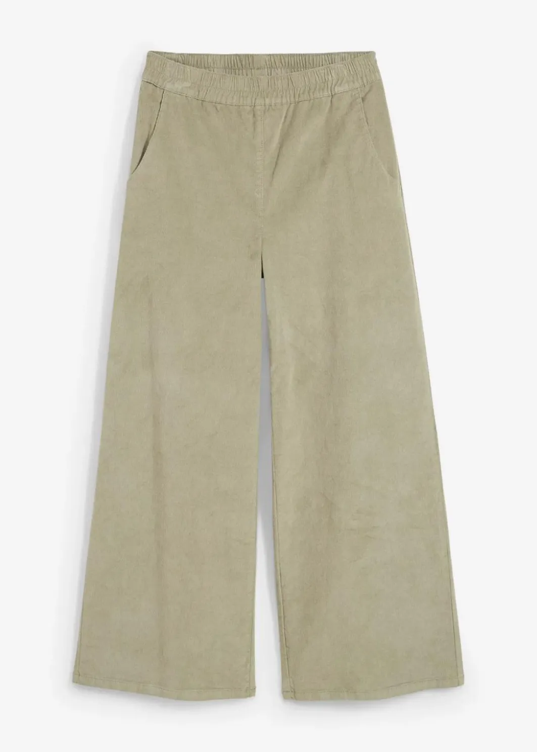 Damen bonprix Bekleidung·Kleider|Hosen|Cordhose mit Bequembund, High Waist