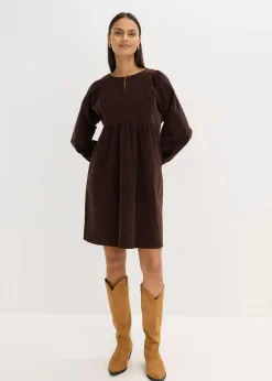 Clearance Cordkleid aus Baumwolle Damen Kleider|Bekleidung·Pullover & Strickjacken