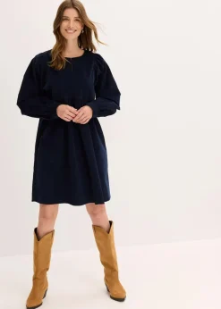 Damen bonprix Bekleidung·Pullover & Strickjacken|Kleider|Cordkleid aus Baumwolle