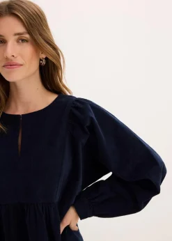 Damen bonprix Bekleidung·Pullover & Strickjacken|Kleider|Cordkleid aus Baumwolle