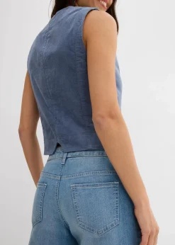 Cord-Weste Damen Jacken & Mäntel|Nachhaltigere Materialien