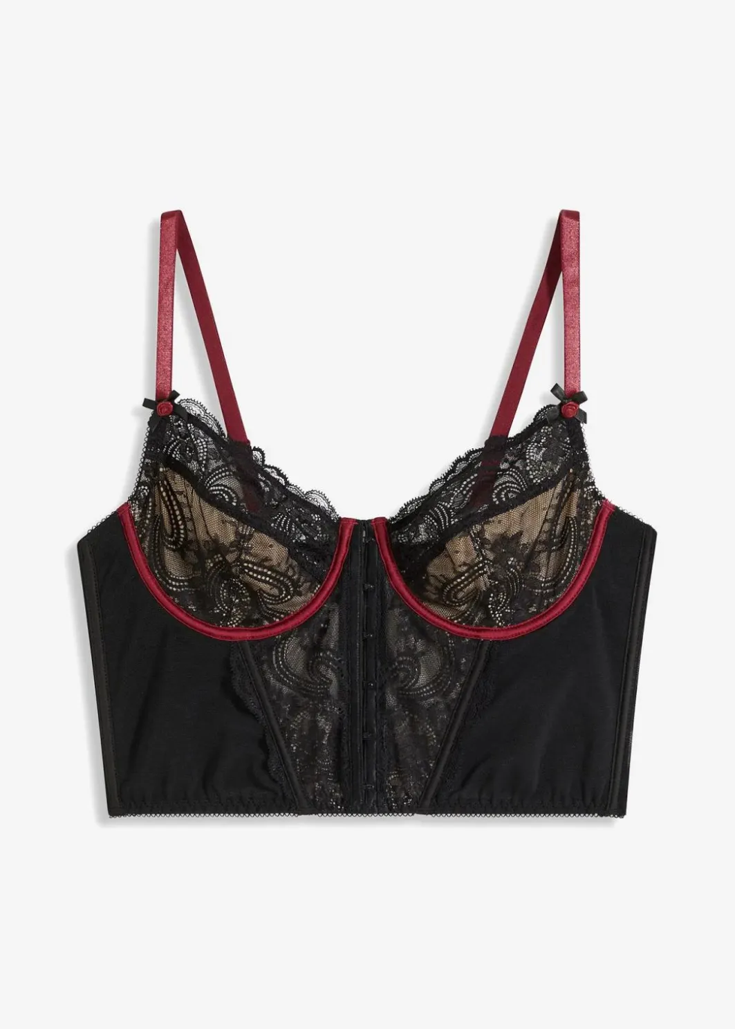 Outlet Corsagen-Top mit Bügel Damen Dessous|Corsagen & Negligés