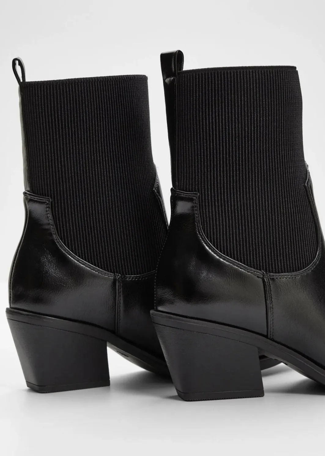 Damen bonprix Stiefeletten|Schuhe & Accessoires In Spezialgrößen·Elastischer Schaft|Cowboy-Boots
