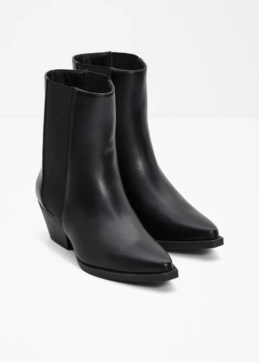 Damen bonprix Stiefeletten|Schuhe & Accessoires In Spezialgrößen·Elastischer Schaft|Cowboy-Boots