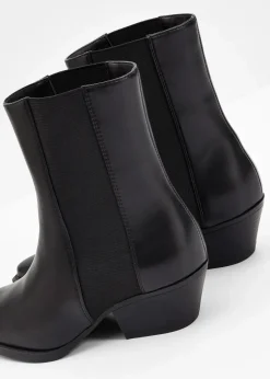 Damen bonprix Stiefeletten|Schuhe & Accessoires In Spezialgrößen·Elastischer Schaft|Cowboy-Boots