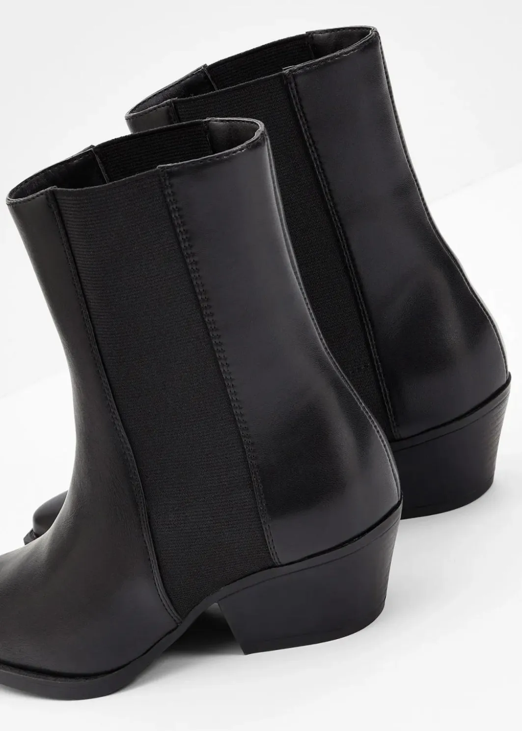 Damen bonprix Stiefeletten|Schuhe & Accessoires In Spezialgrößen·Elastischer Schaft|Cowboy-Boots