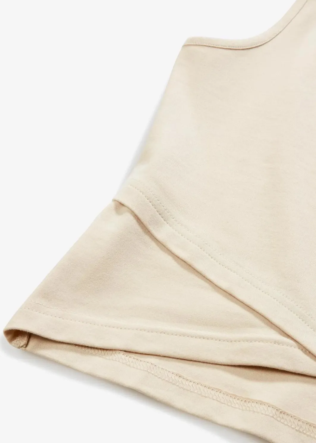 Damen bonprix Shirts & Tops|Nachhaltigere Materialien|Cropped Top aus weichem Baumwoll-Mix
