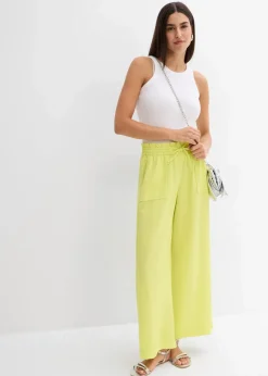 Online Culotte aus fließendem Lyocell-Mix Damen Hosen|Bekleidung·Kleider