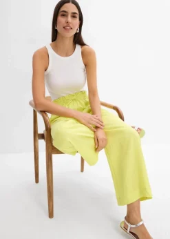 Online Culotte aus fließendem Lyocell-Mix Damen Hosen|Bekleidung·Kleider