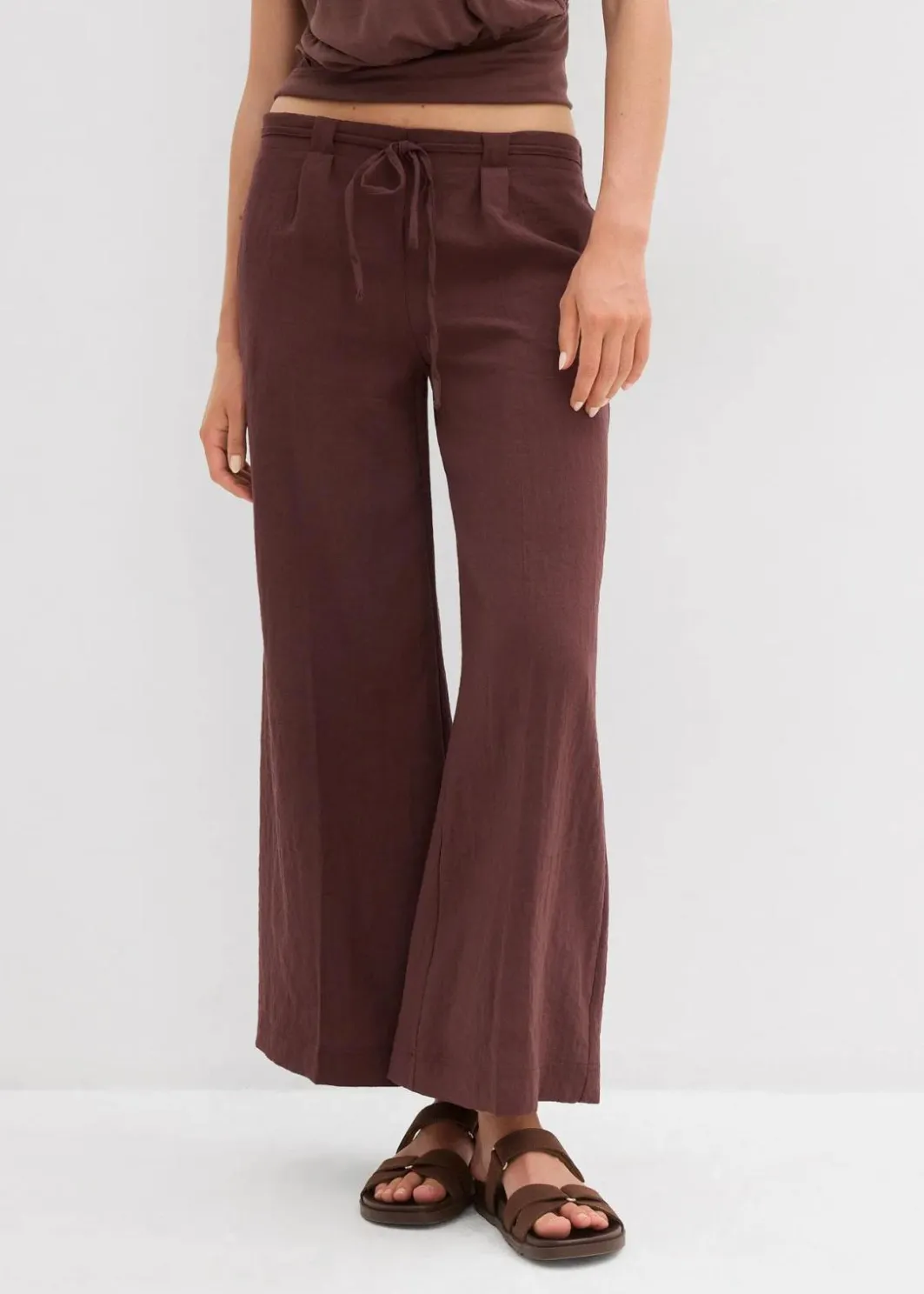 Best Culotte aus fließendem Viskose-Mix Damen Bekleidung·Kleider|Hosen