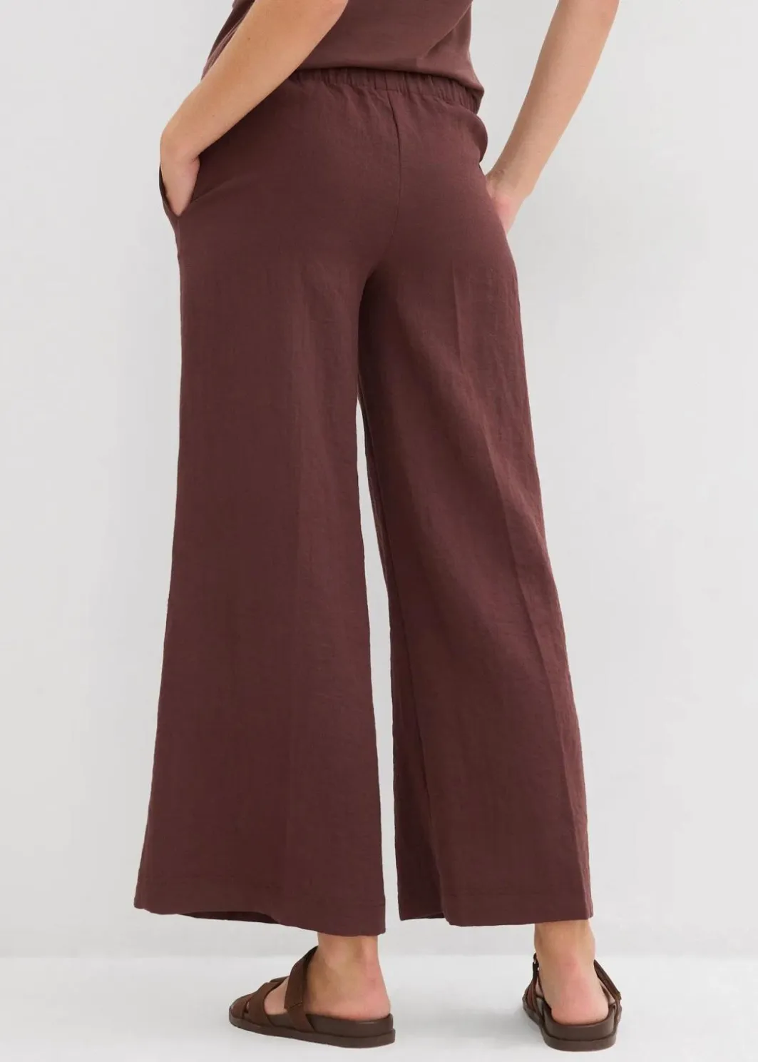 Best Culotte aus fließendem Viskose-Mix Damen Bekleidung·Kleider|Hosen
