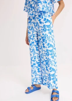 Clearance Culotte aus fließendem Viskose-Mix Damen Bekleidung·Kleider|Hosen