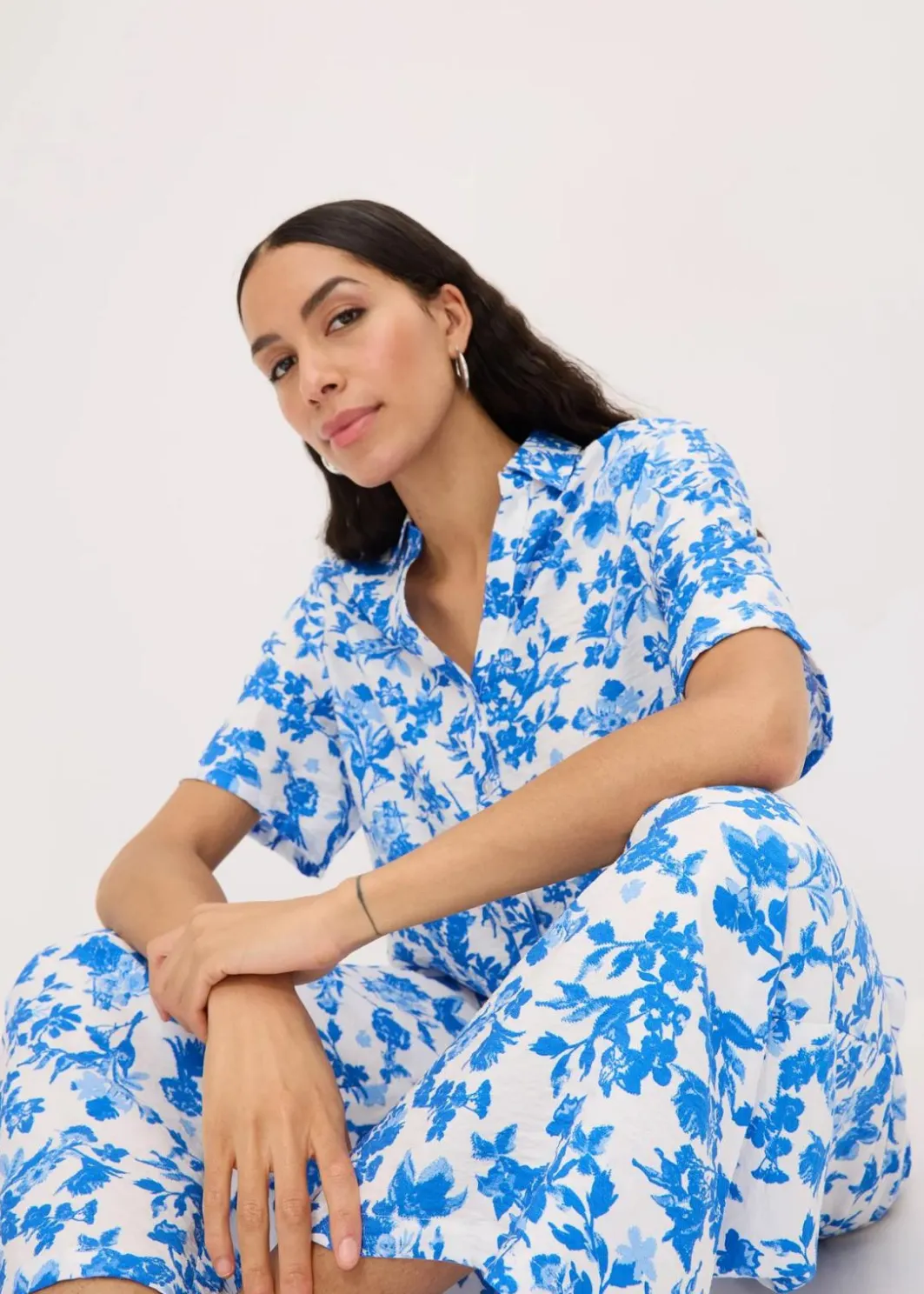 Clearance Culotte aus fließendem Viskose-Mix Damen Bekleidung·Kleider|Hosen