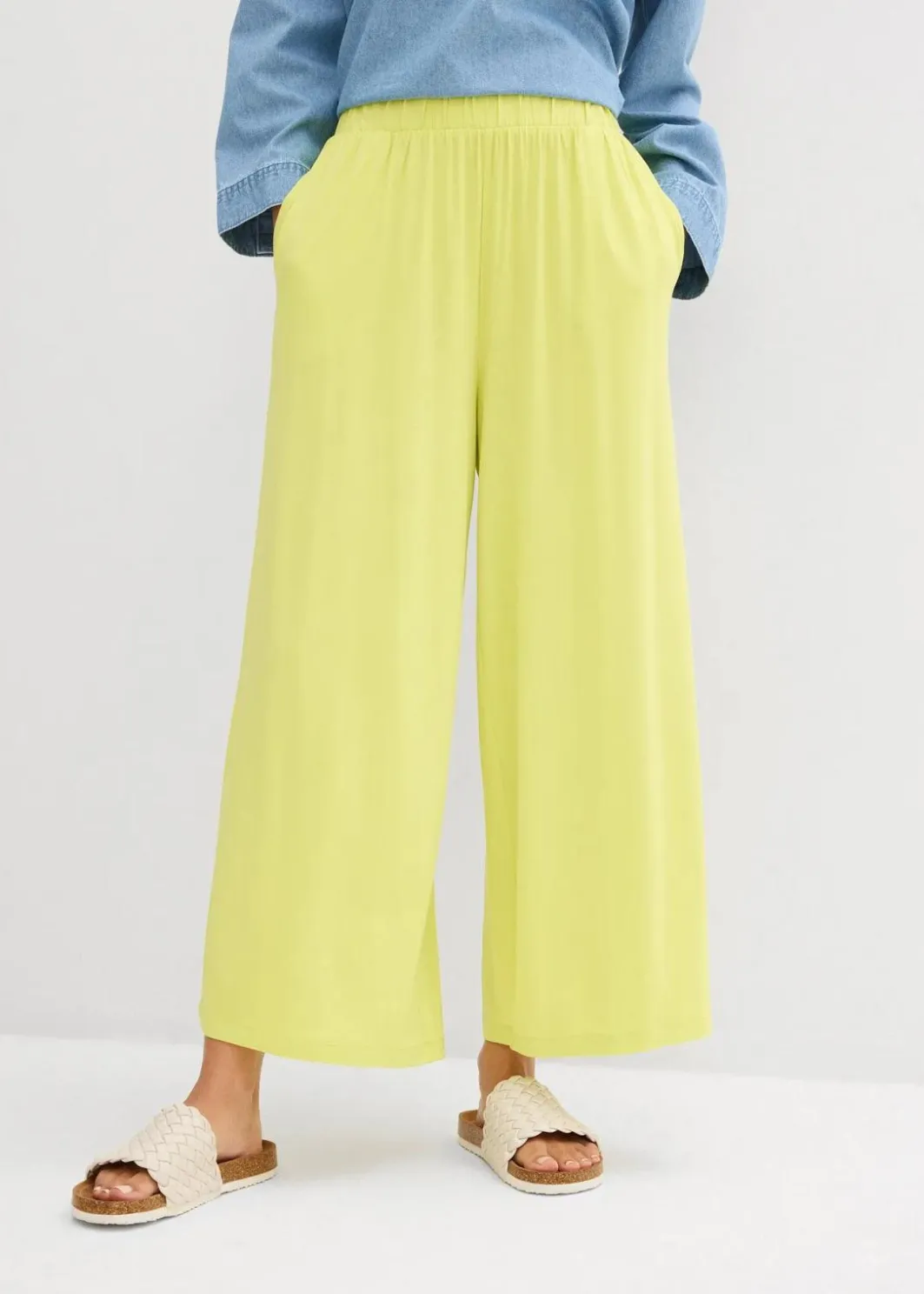 Hot Culotte aus fließender Viskose Damen Nachhaltigere Materialien|Hosen
