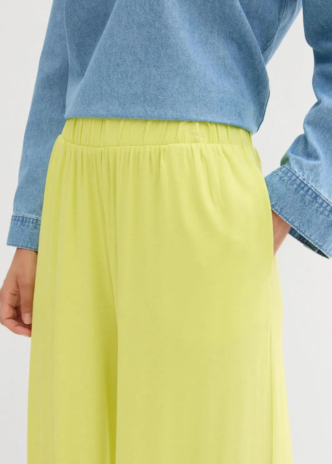 Hot Culotte aus fließender Viskose Damen Nachhaltigere Materialien|Hosen