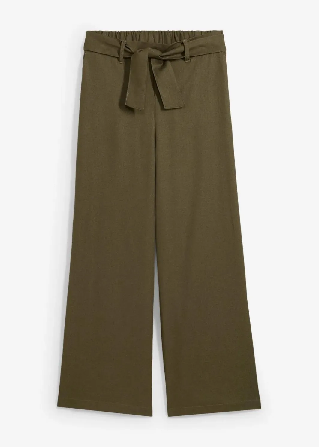 Damen bonprix Hosen|Bekleidung·Kleider|Culotte aus luftigem Leinen-Mix