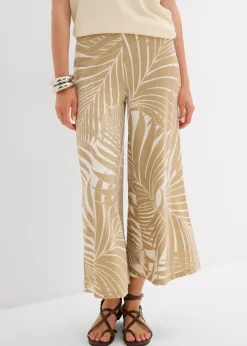 Damen bonprix Bekleidung·Kleider|Hosen|Culotte aus softem Viskose-Mix