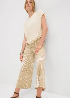 Damen bonprix Bekleidung·Kleider|Hosen|Culotte aus softem Viskose-Mix