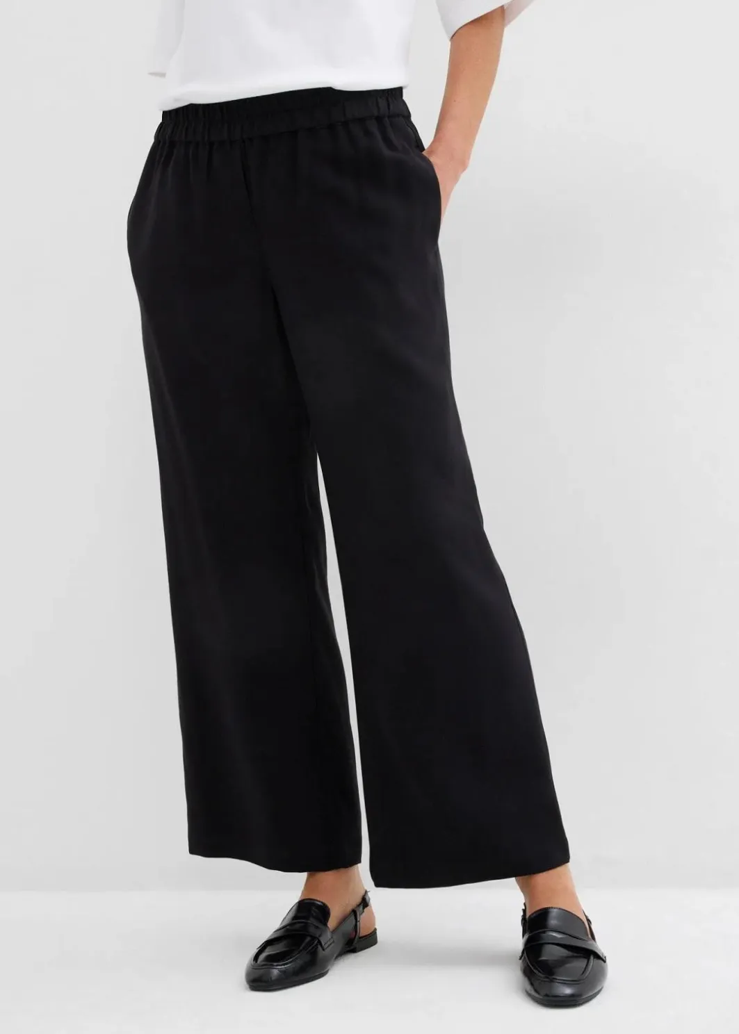 Sale Culotte aus softem Viskose-Mix Damen Hosen|Bekleidung·Kleider