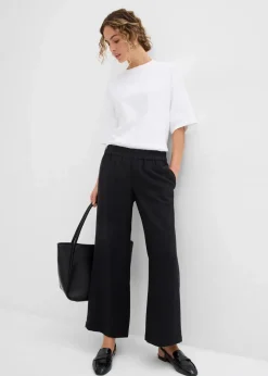 Sale Culotte aus softem Viskose-Mix Damen Hosen|Bekleidung·Kleider