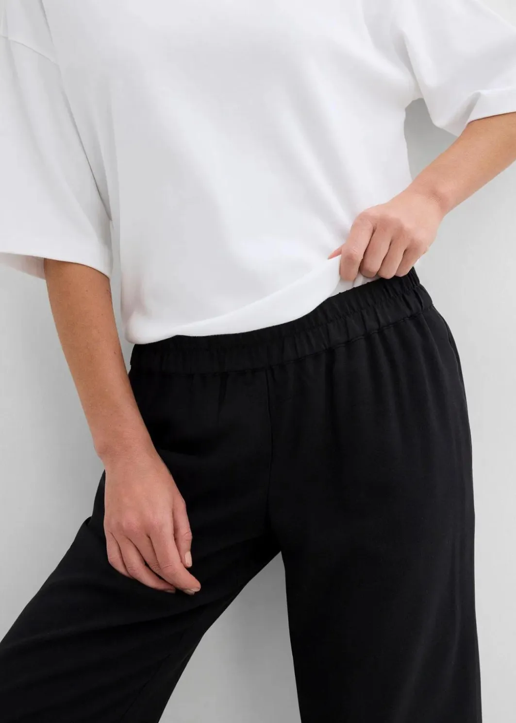 Sale Culotte aus softem Viskose-Mix Damen Hosen|Bekleidung·Kleider