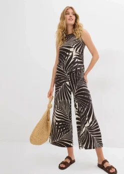 Damen bonprix Nachhaltigere Materialien|Hosen|Culotte aus softem Viskose-Mix