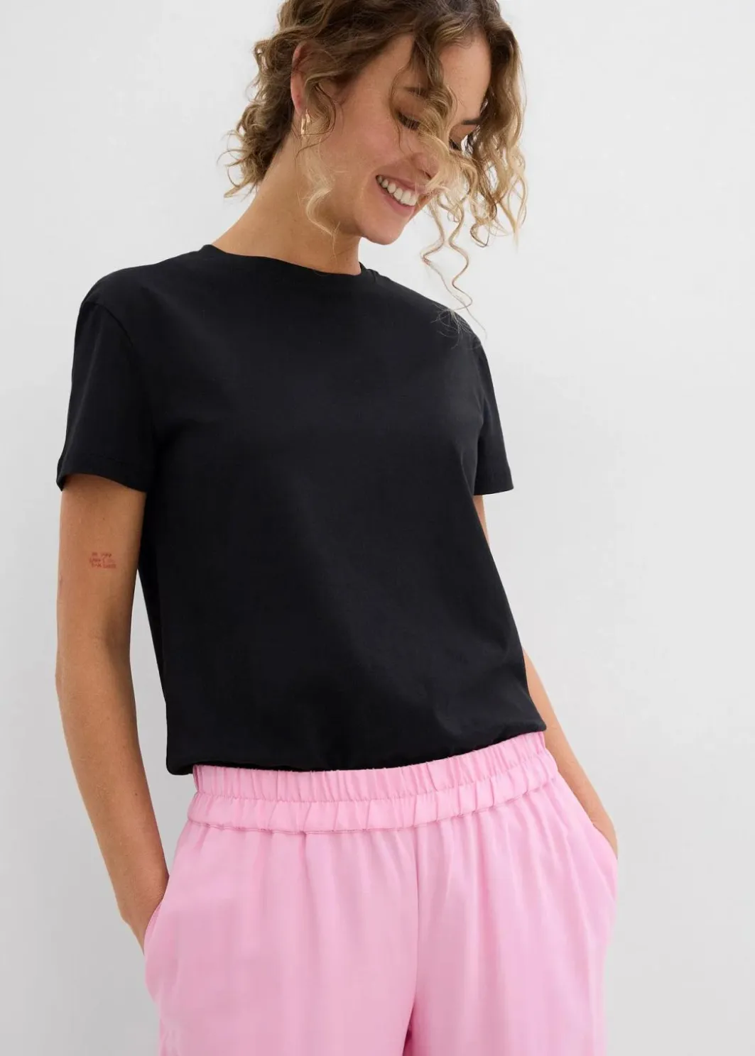 Discount Culotte aus softem Viskose-Mix Damen Bekleidung·Kleider|Hosen