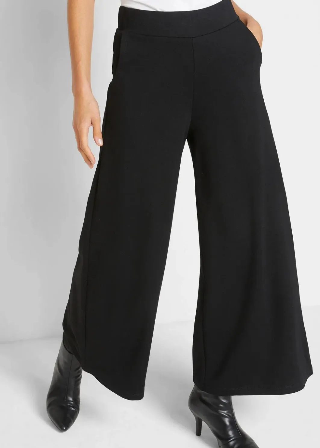 Outlet Culotte aus Viskos-Mix Damen Bekleidung·Kleider|Hosen