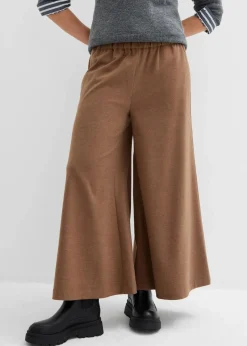 Outlet Culotte in Wolloptik Damen Hosen|Bekleidung·Kleider