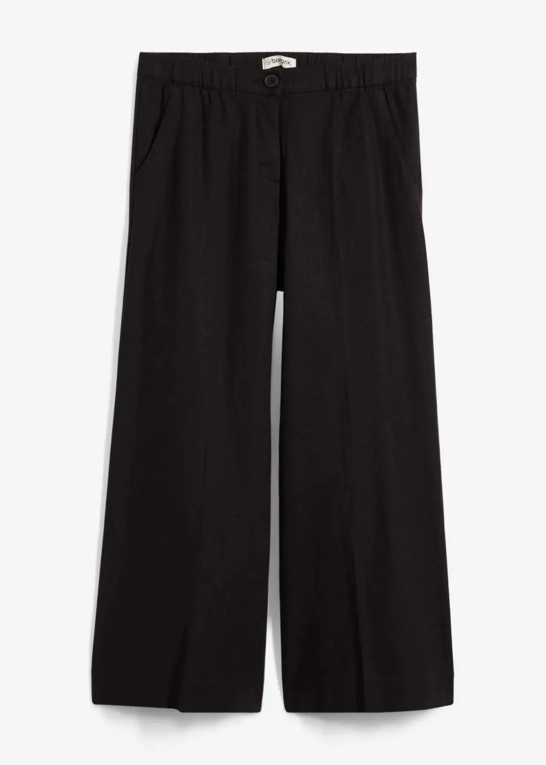 Clearance Culotte mit elastischem Bund aus Viskose-Mix Damen Bekleidung·Kleider|Hosen