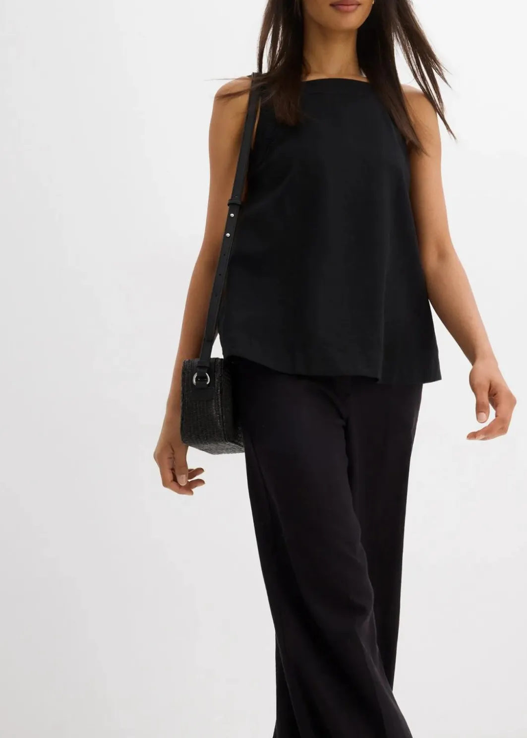 Clearance Culotte mit elastischem Bund aus Viskose-Mix Damen Bekleidung·Kleider|Hosen