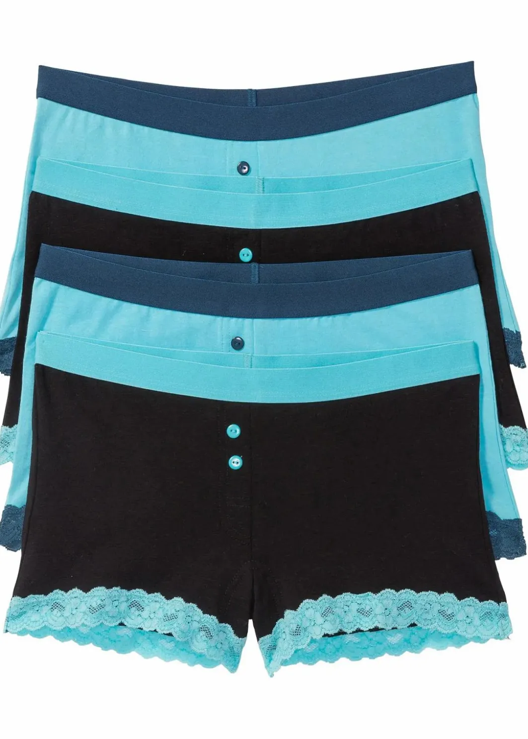 Hot Damen Boxer (4er Pack) Damen Wäsche·Baumwollunterwäsche|Wäsche·Höschen