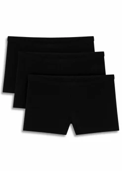 Hot Damen Boxer mit Bio-Baumwolle (3er Pack) Damen Wäsche·Baumwollunterwäsche|Wäsche·Höschen