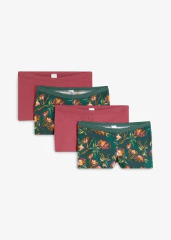 Clearance Damen Boxer mit Bio-Baumwolle (4er Pack) Damen Wäsche·Baumwollunterwäsche|Nachhaltigere Materialien