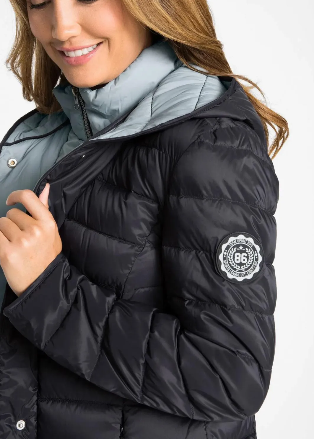 Best Daunenjacke in 2-in-1 Optik Damen Jacken & Mäntel