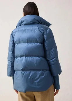 Best Daunenjacke mit recycelten Daunen​ und Strickärmeln Damen Bekleidung·Hosen|Premium
