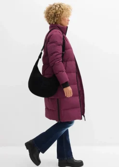 Damen bonprix Bekleidung·Hosen|Nachhaltigere Materialien|Daunenmantel mit recycelter Daune und isolierender Wärmetechnologie