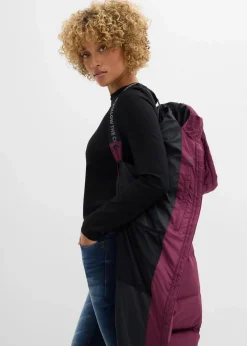 Damen bonprix Bekleidung·Hosen|Nachhaltigere Materialien|Daunenmantel mit recycelter Daune und isolierender Wärmetechnologie