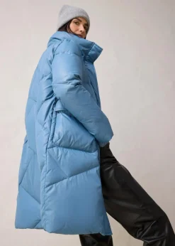 Damen bonprix Bekleidung·Hosen|Nachhaltigere Materialien|Daunenmantel mit recycelten Daunen, wasserabweisend