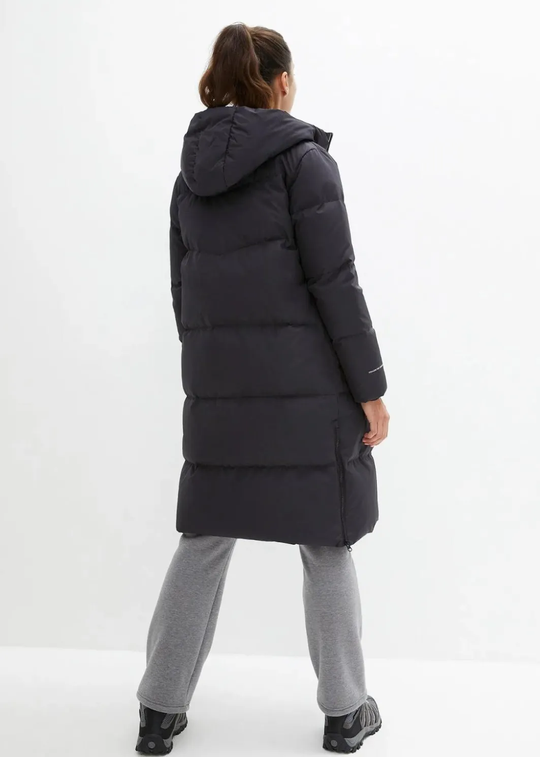 Damen bonprix Bekleidung·Hosen|Nachhaltigere Materialien|Daunenmantel mit reflektierenden Details