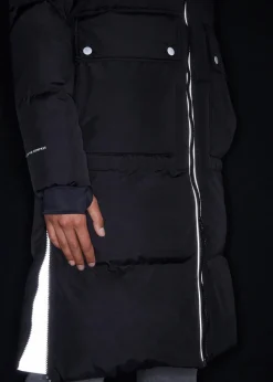 Damen bonprix Bekleidung·Hosen|Nachhaltigere Materialien|Daunenmantel mit reflektierenden Details