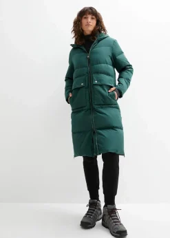 Daunenmantel mit reflektierenden Details Damen Jacken & Mäntel|Nachhaltigere Materialien